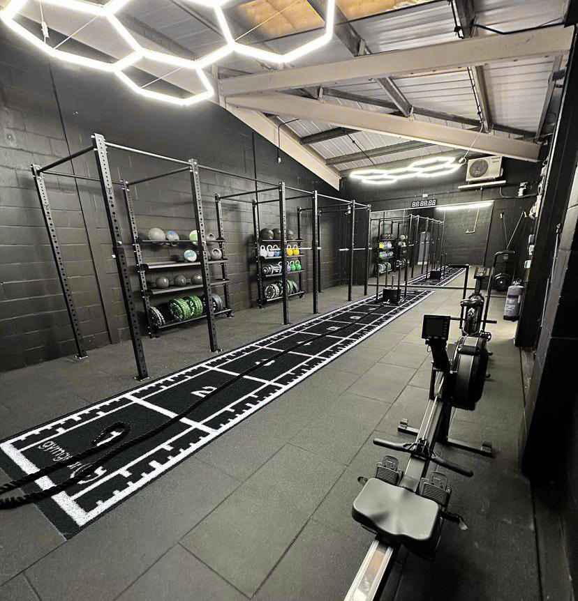 10m x 1.5m Sprint Track (Full Line Markings) ? Black
