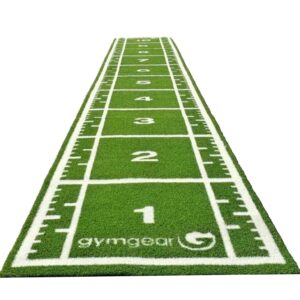 10m x 1.5m Sprint Track (Full Line Markings) ? Green