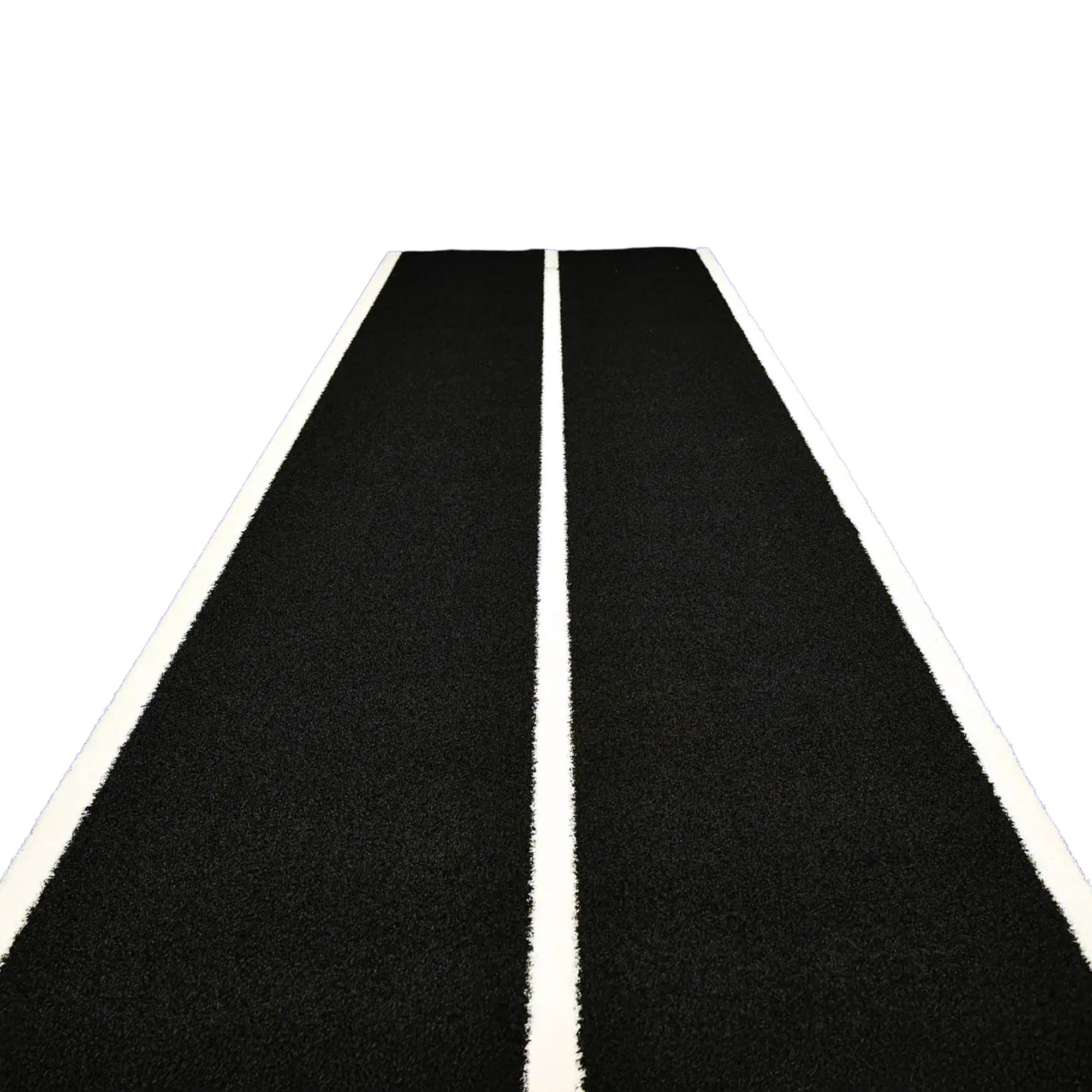 Two Lined Sled Track 10 x 2m Black