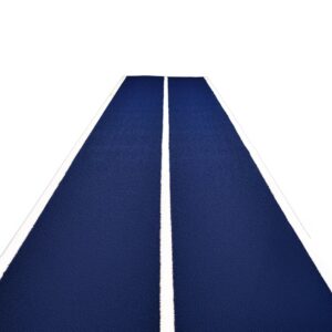 Two Lined Sled Track 10 x 2m Blue