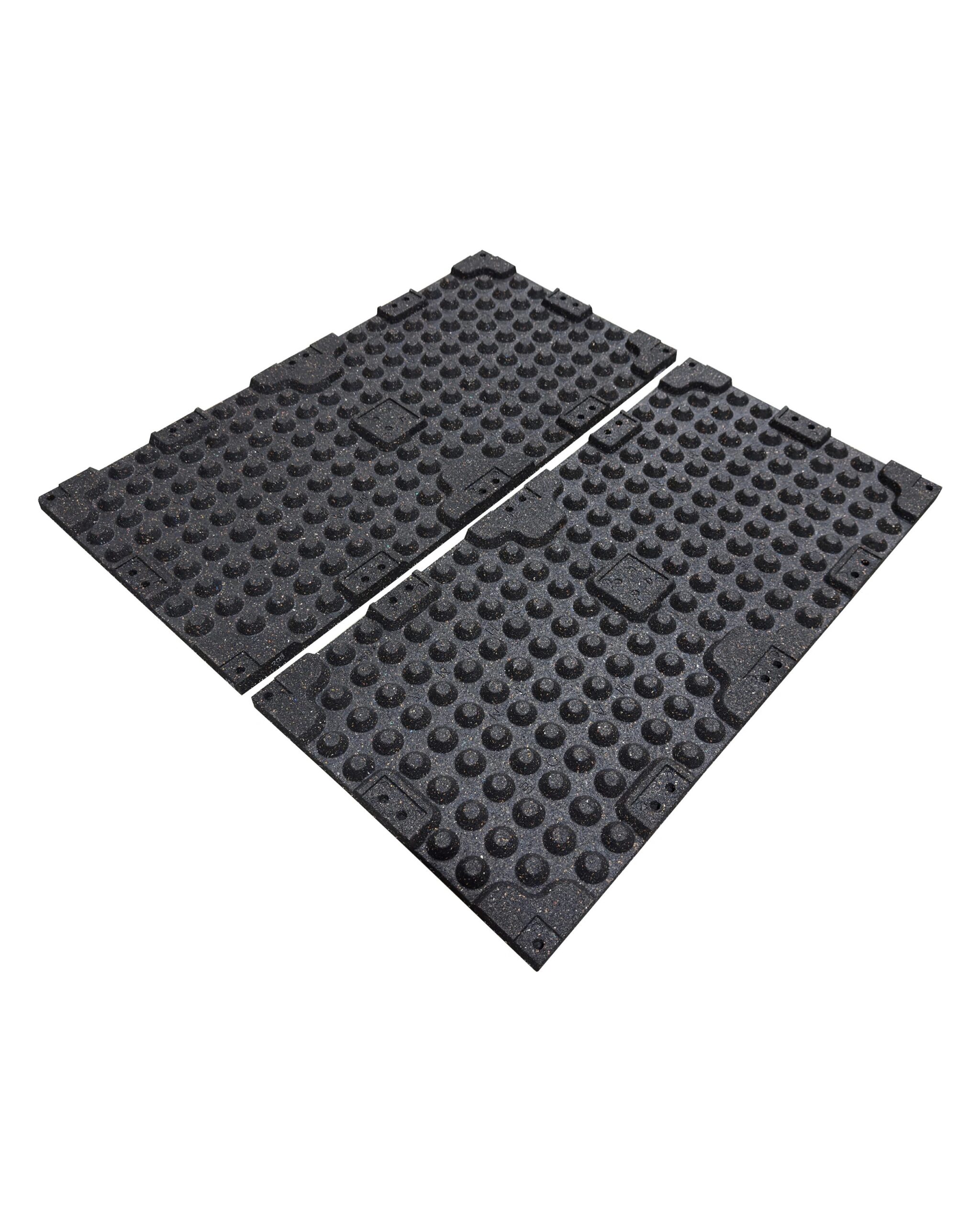 30mm Premium Black Rubber Gym Floor Tile (1m x 0.5m / Black) - Image 4