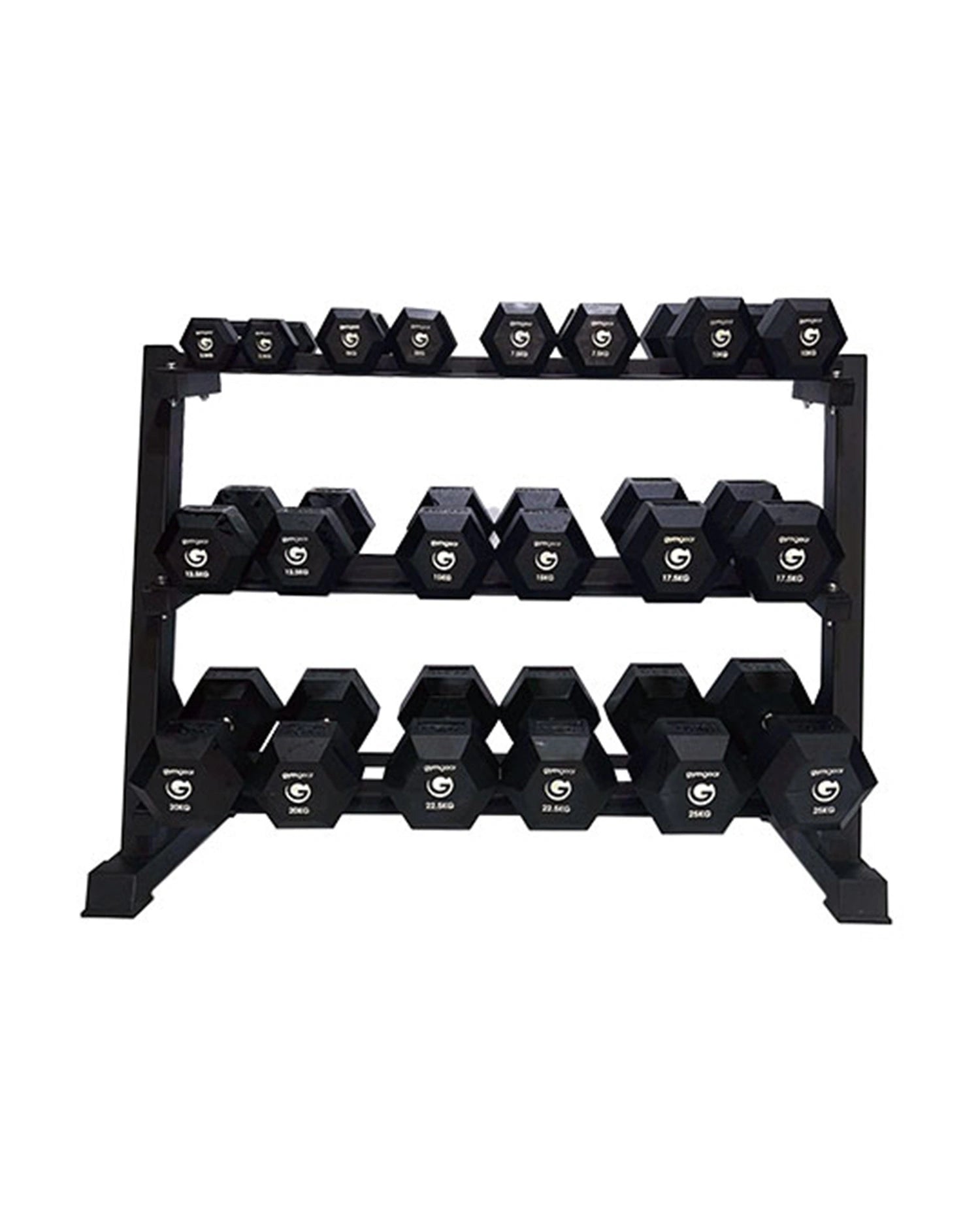 3 Tier Hex Dumbbell Rack - Image 3