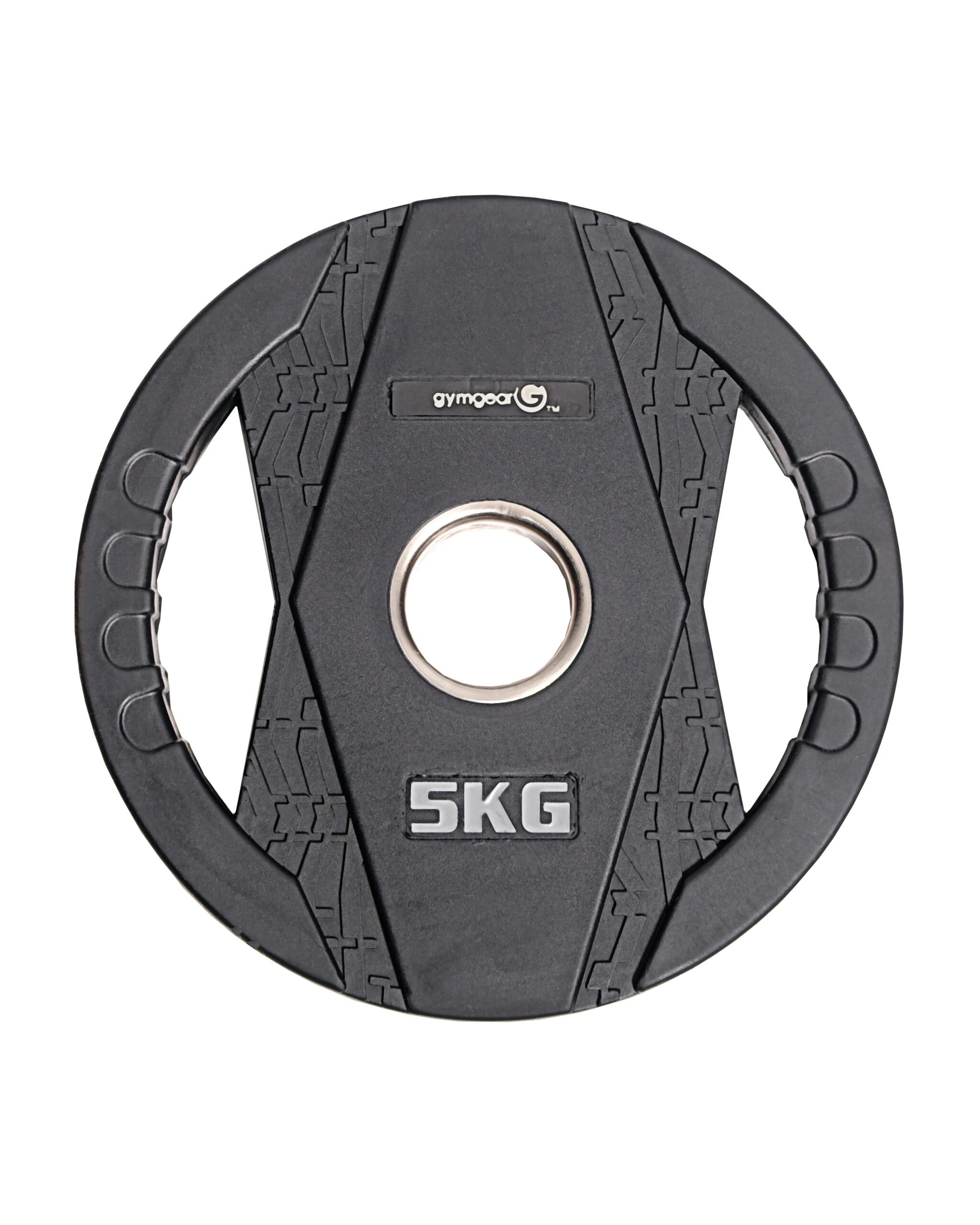 Rubber Olympic Weight Plates (Dual Grip)