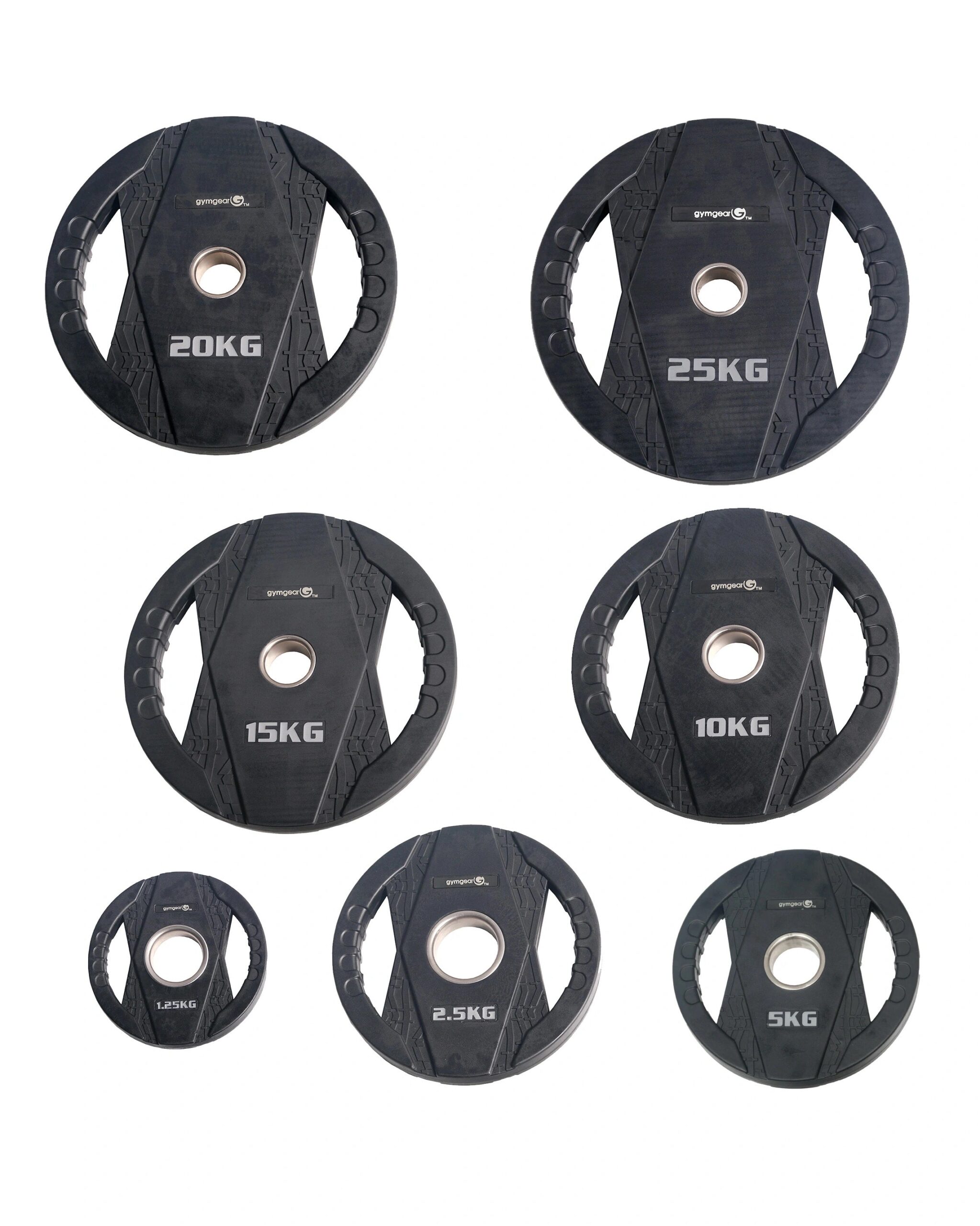 Rubber Olympic Weight Plates (Dual Grip) - Image 4