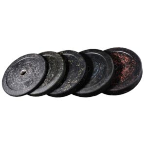 150kg Basics Hi-temp Bumper Plate Set