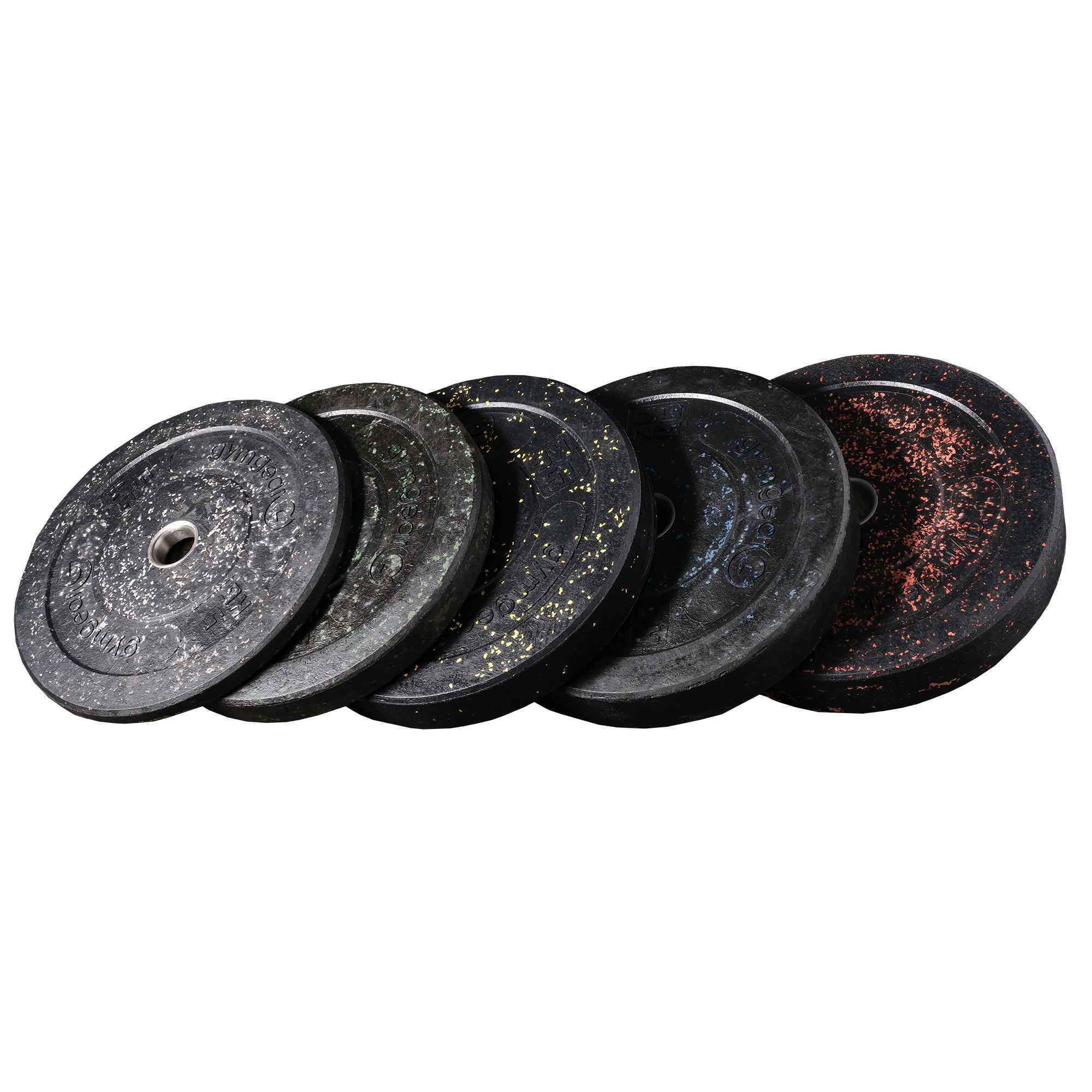 150kg Basics Hi-temp Bumper Plate Set