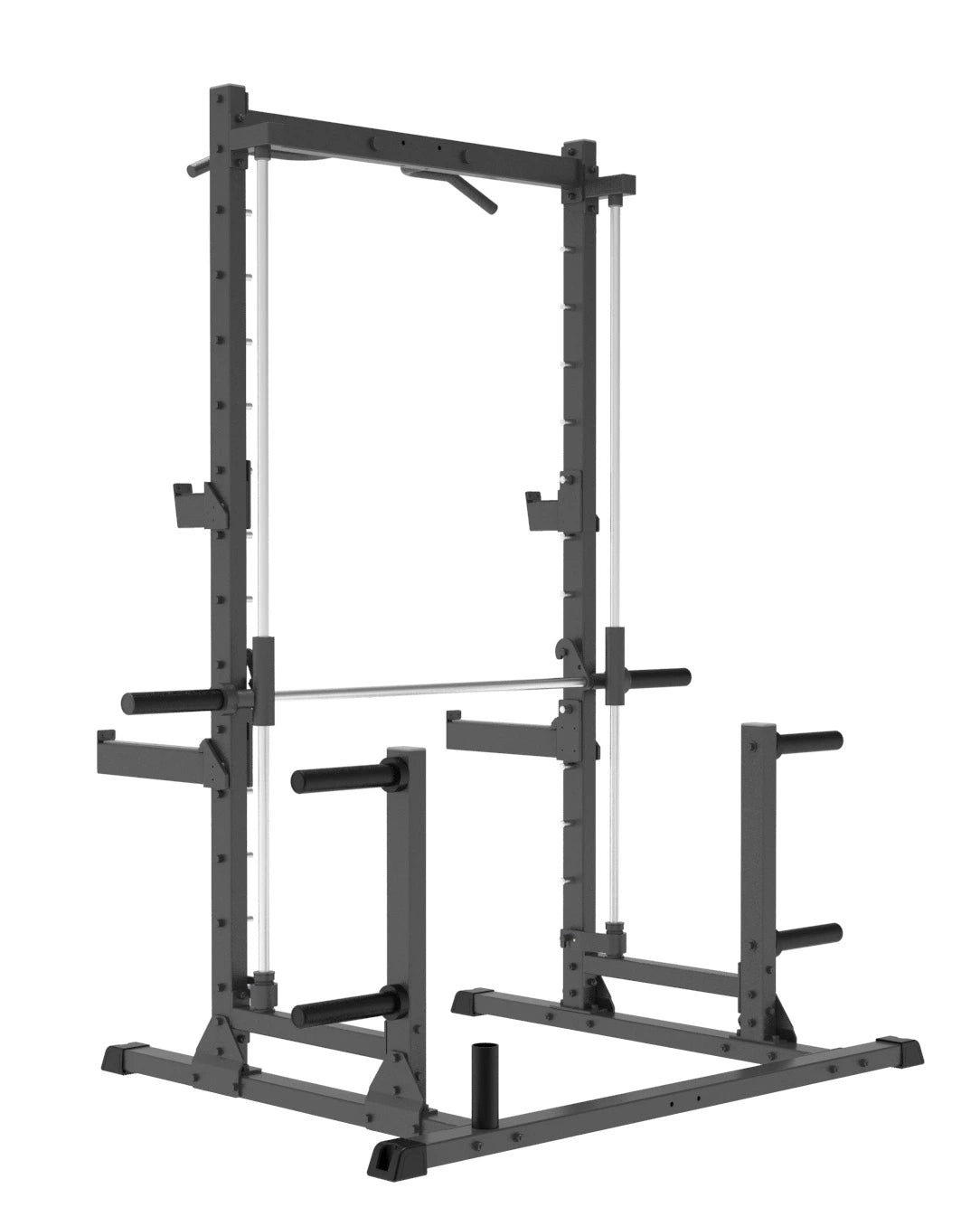 Pro Series Plate Loaded, Half Cage Smith Machine - Image 2