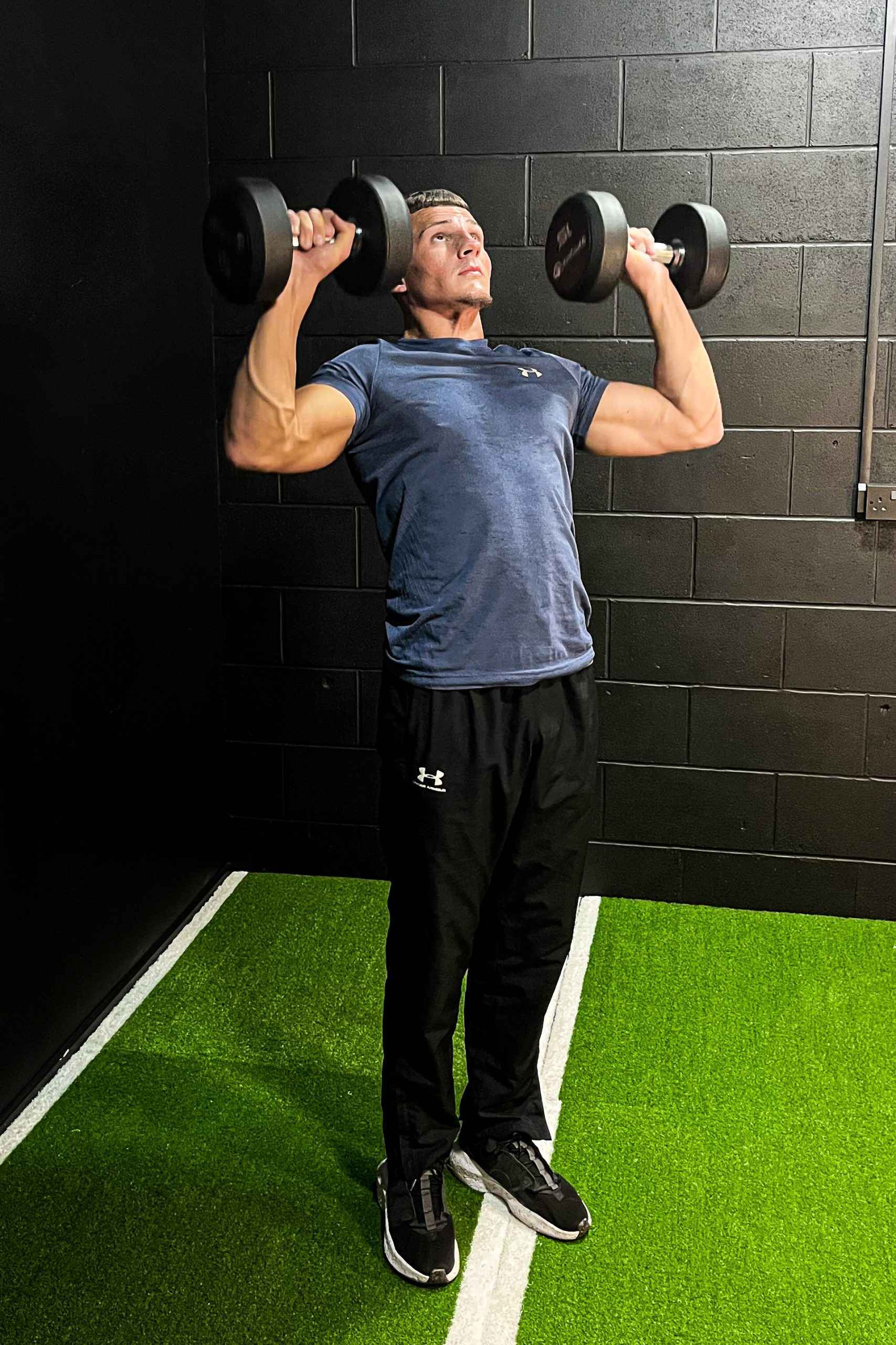 Rubber Dumbbells Set