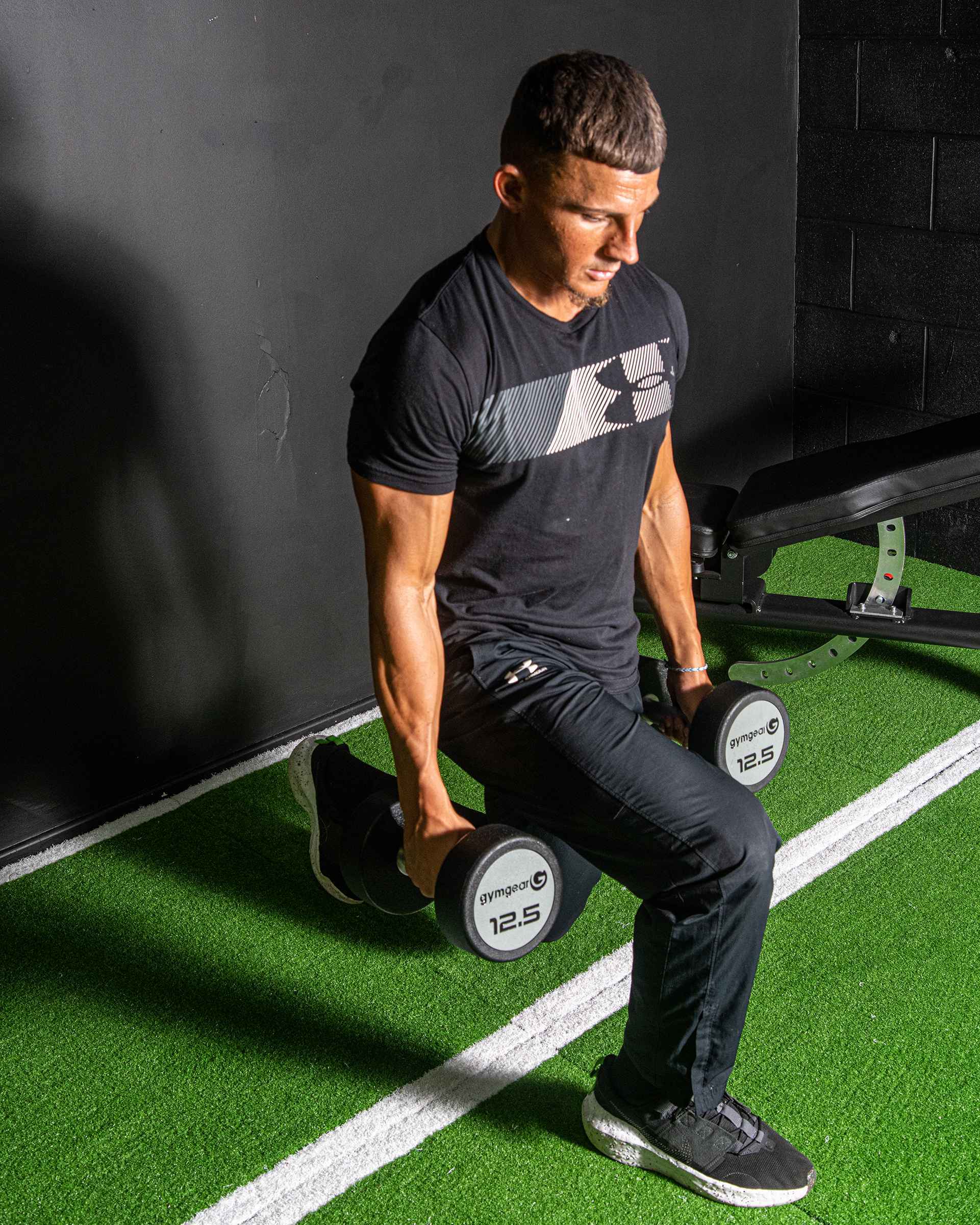Urethane Dumbbells Set - Image 3