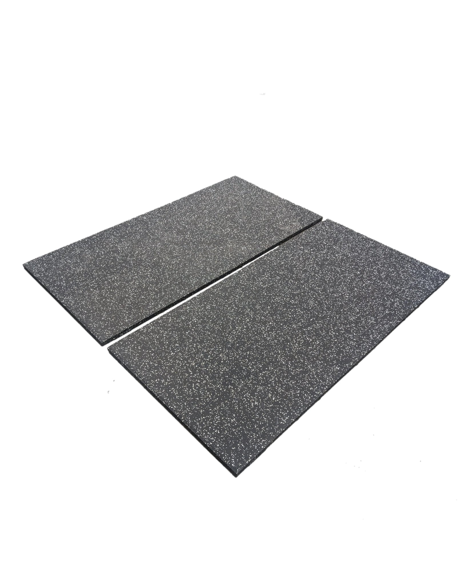 30mm Premium Black Rubber Tile (1m x 0.5m / Dark Grey Fleck)